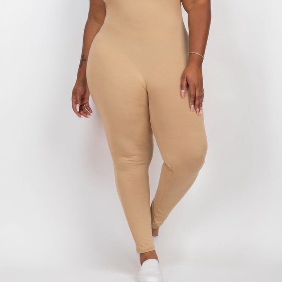 Solid Bodycon Cami Jumpsuit - Picture 3 of 3